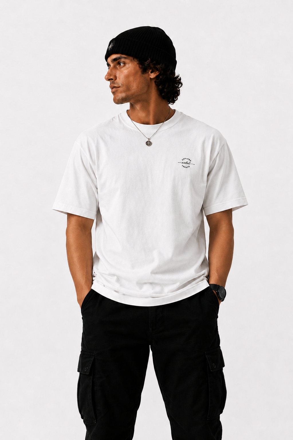 Explorer 001 - Founder's Edition™ white tee front